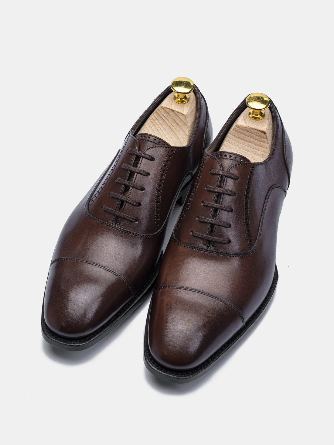 WINSTON HS Cap Toe Oxford Dark Brown