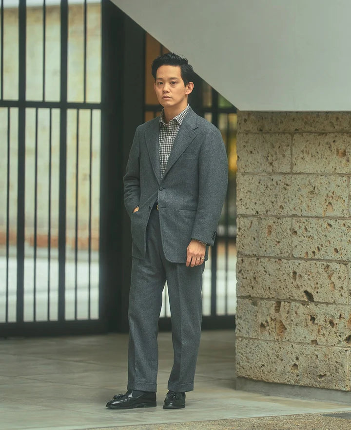 TOKYO SLIM FIT - Spread J-Tech Stretch EASY CARE Flannel