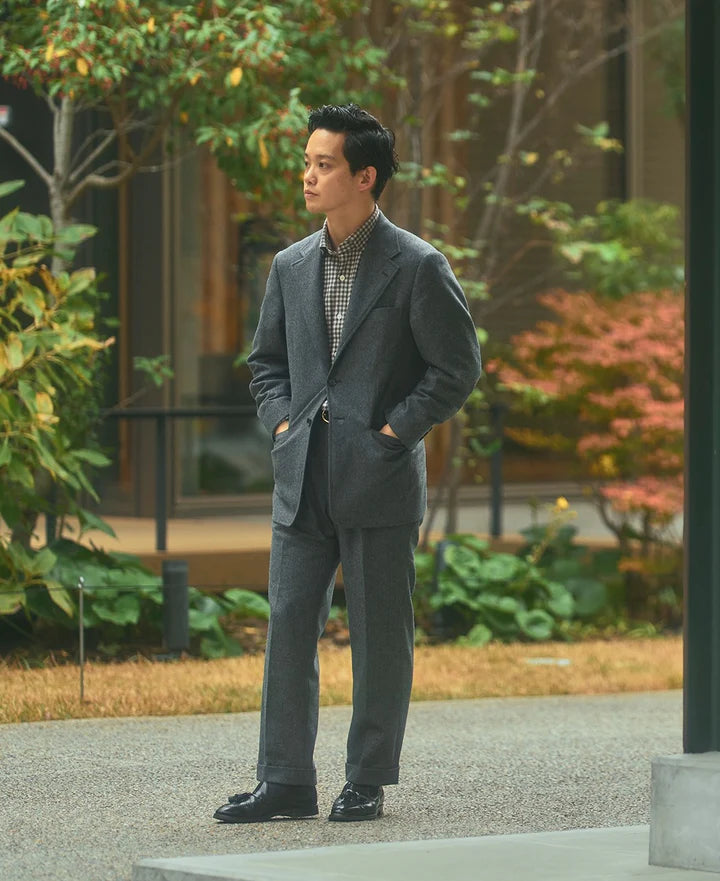 TOKYO SLIM FIT - Spread J-Tech Stretch EASY CARE Flannel